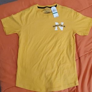 Yellow Nautica t-shirt